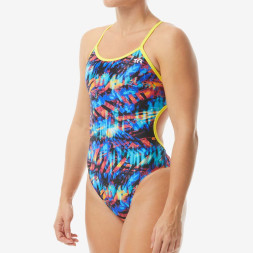 Купальник слитный TYR Madagascar Crosscutfit Tieback